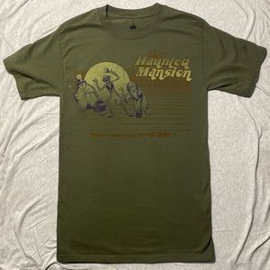 Disney ADULT Shirt - The Haunted Mansion Attraction - S